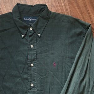 Ralph Lauren Blake Cotton Button Down Shirt